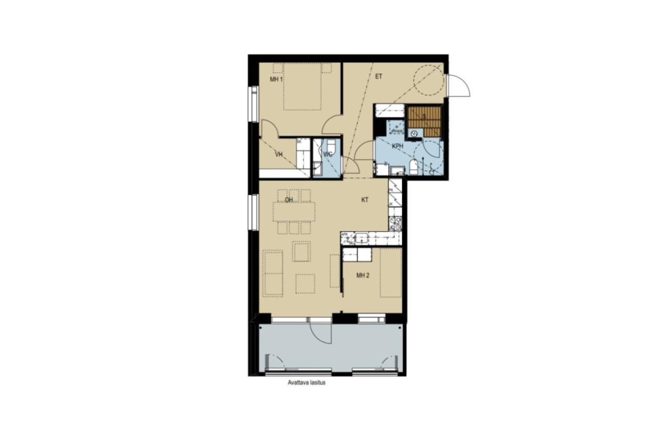2br With Sauna & Balcony At Tammela Stadium - Hosted By 2ndhomes Tampere